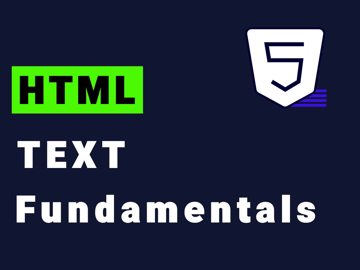 HTML Text Fundamentals: for Beginner's  -webprograming - html - -